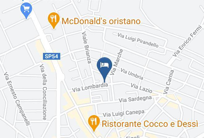 Oristano - Red Ginger Maps