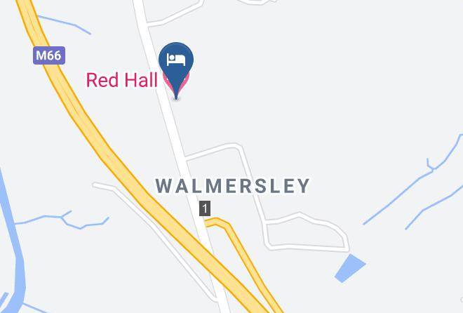 Greater Manchester - Red Hall Hotel Maps