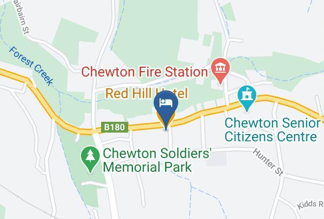 Mount Alexander - Red Hill Hotel Maps