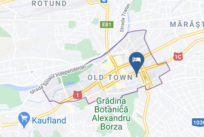 Cluj Napoca - Red Hotel Accommodation Maps