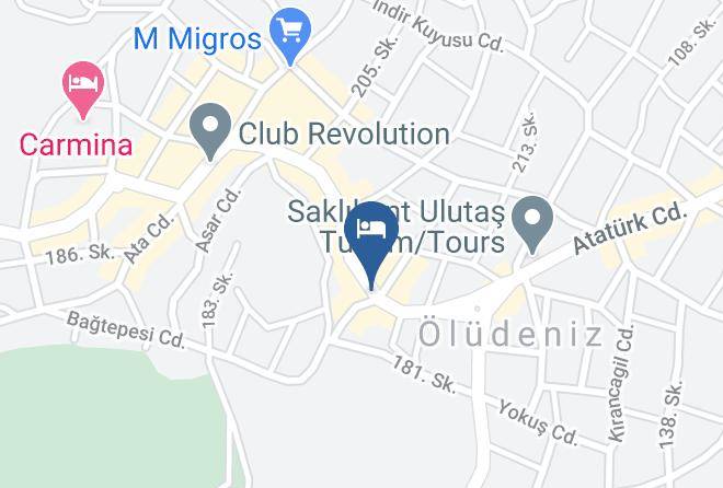 Fethiye - R E D Hotel Maps