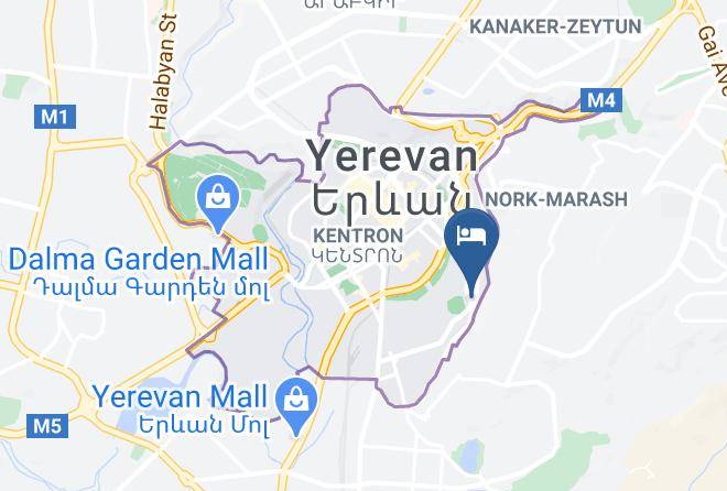 Yerevan - Red Hotel Maps