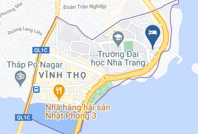 Nha Trang - Red Island Hotel Maps