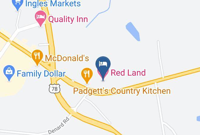 Wilkes - Red Land Motel Maps
