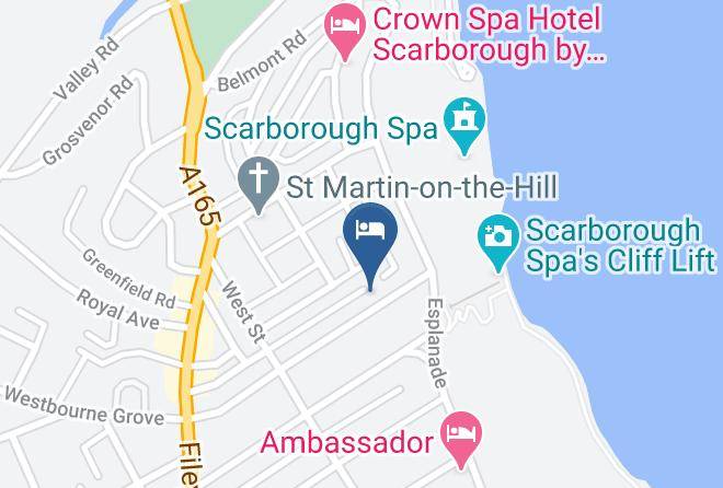North Yorkshire - Red Lea Hotel Maps