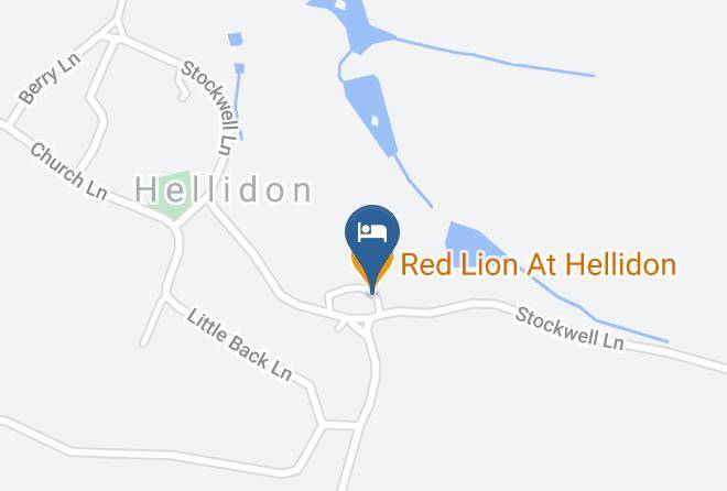 Northants - Red Lion At Hellidon Maps