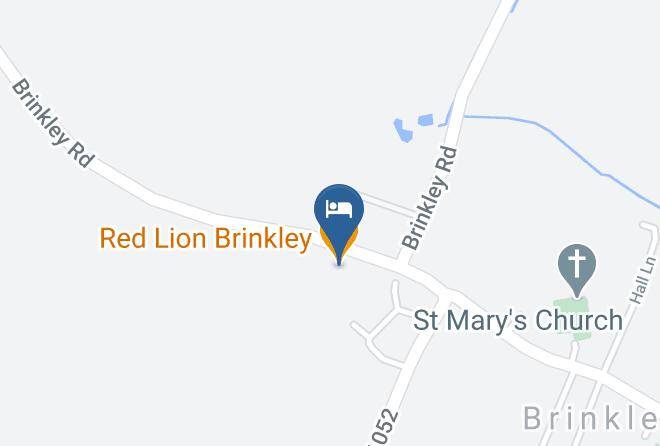 Cambridgeshire - Red Lion Brinkley Maps