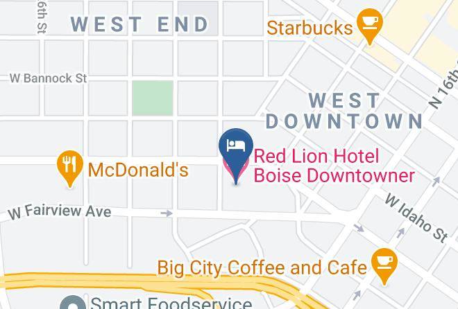 Ada - Red Lion Hotel Boise Downtowner Maps