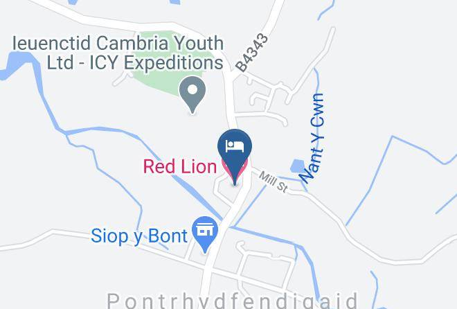 Ceredigion - Red Lion Hotel Maps
