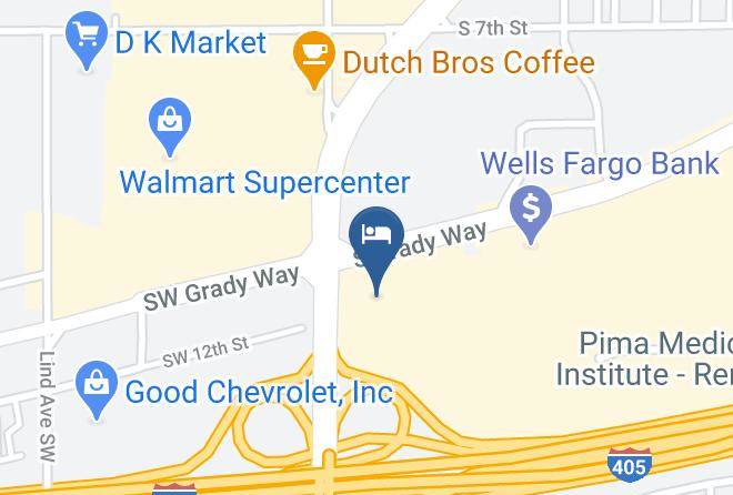 King - Red Lion Hotel & Conference Center Seattle Renton Maps