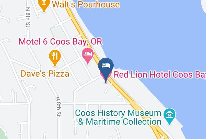 Coos - Red Lion Hotel Coos Bay Maps