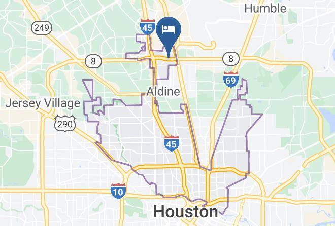 Harris - Red Lion Hotel Houston Intercontinental Airport Maps