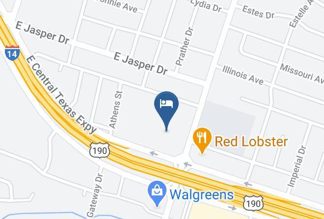Bell - Red Lion Hotel Killeen Maps