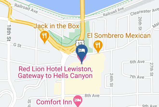 Nez Perce - Hells Canyon Grand Hotel Maps