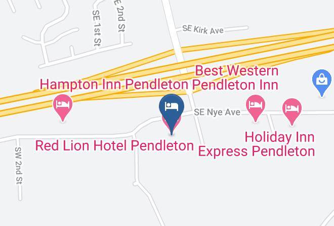 Umatilla - Red Lion Hotel Pendleton Maps
