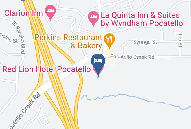 Bannock - Red Lion Hotel Pocatello Maps