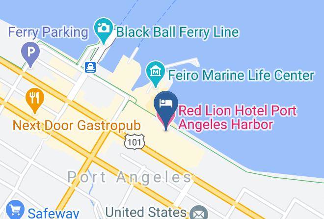 Clallam - Red Lion Hotel Port Angeles Harbor Maps