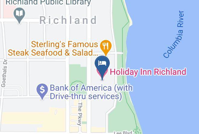 Benton - Holiday Inn Richland Maps