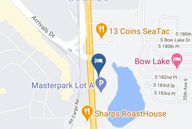 King - Red Lion Hotel Seattle Airport Sea Tac Maps