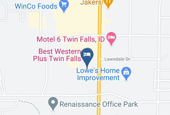 Twin Falls - Red Lion Hotel Twin Falls Maps