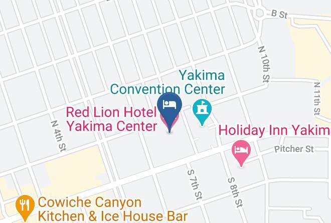 Yakima - Red Lion Hotel Yakima Center Maps