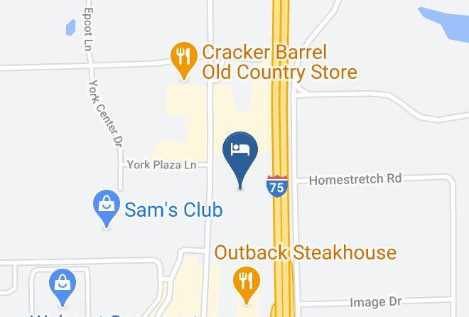Montgomery - Red Lion Inn & Suites Dayton Airport Maps