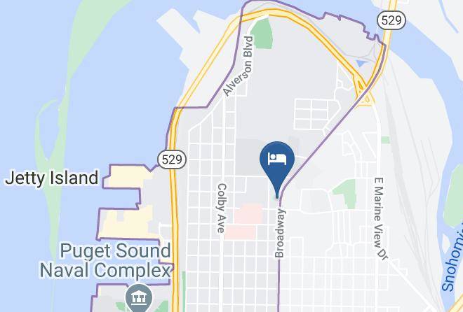 Snohomish - Red Lion Inn & Suites Everett Maps