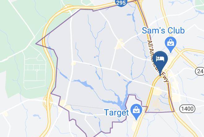 Cumberland - Red Lion Inn & Suites Fayetteville At Cross Creek Mall Maps