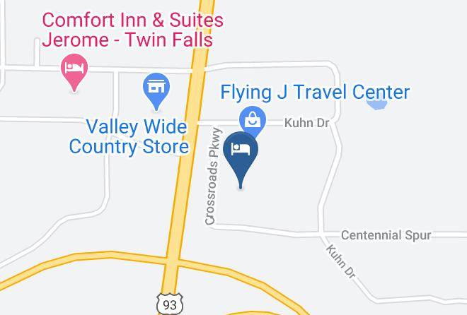 Jerome - Red Lion Inn & Suites Jerome Twin Falls Maps