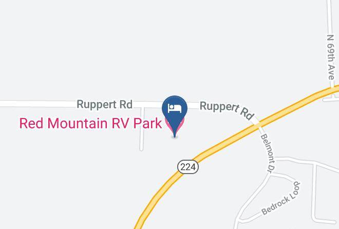 Benton - Red Mountain Rv Park Maps