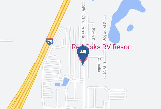Sumter - Red Oaks Rv Resort Maps