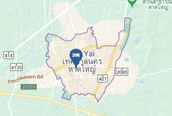 Red Planet Hat Yai Map
