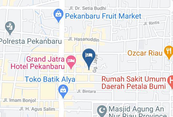Pekanbaru - Red Planet Hotels Pekanbaru Maps