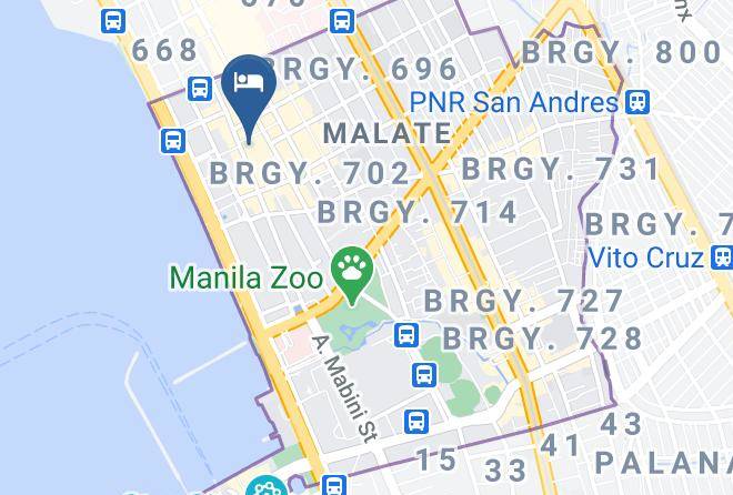 Metro Manila - Red Planet Manila Mabini Maps