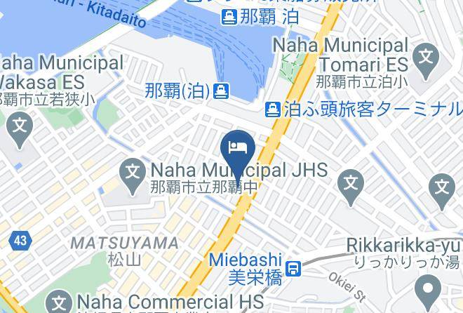 Red Planet Okinawa Naha Map