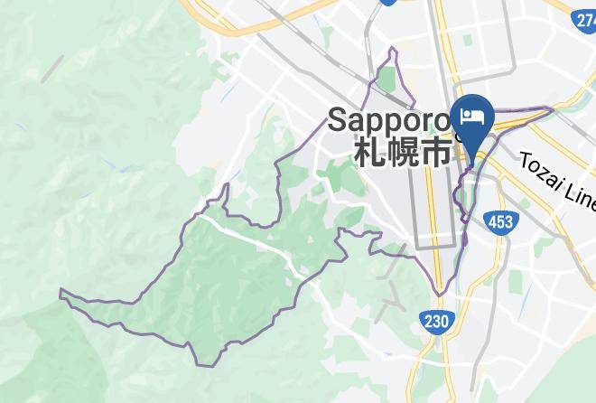 Sapporo City Chuo Ward - Red Planet Sapporo Susukino South Maps