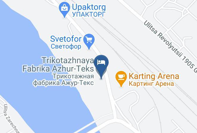 Ulan Ude - Red River Hotel Maps
