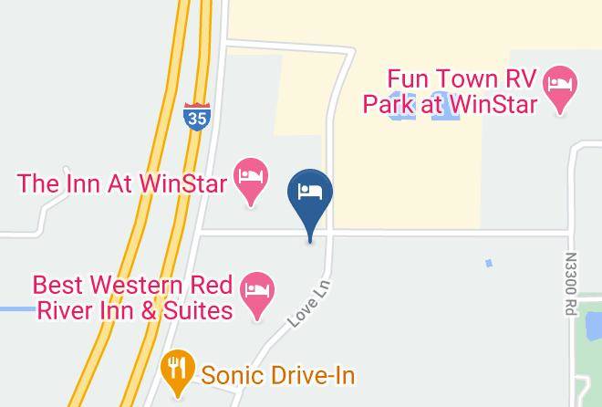 Love - Red River Inn And Suites Maps