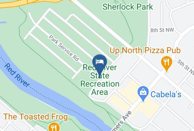 Polk - Red River State Recreation Area Maps
