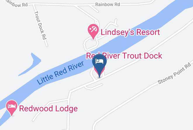 Cleburne - Red River Trout Dock Maps
