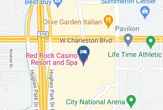 Clark - Red Rock Casino Resort And Spa Maps