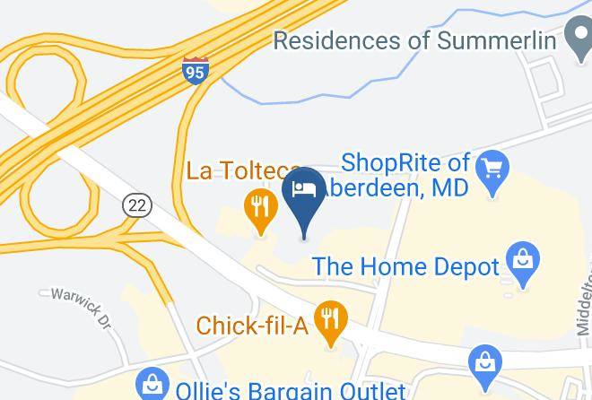 Harford - Red Roof Inn Aberdeen Maps