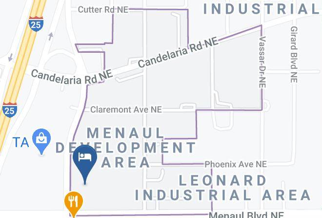 Bernalillo - Red Roof Inn Albuquerque Midtown Maps