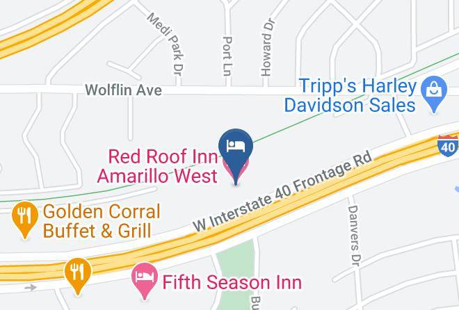 Potter - Red Roof Inn Amarillo West Maps