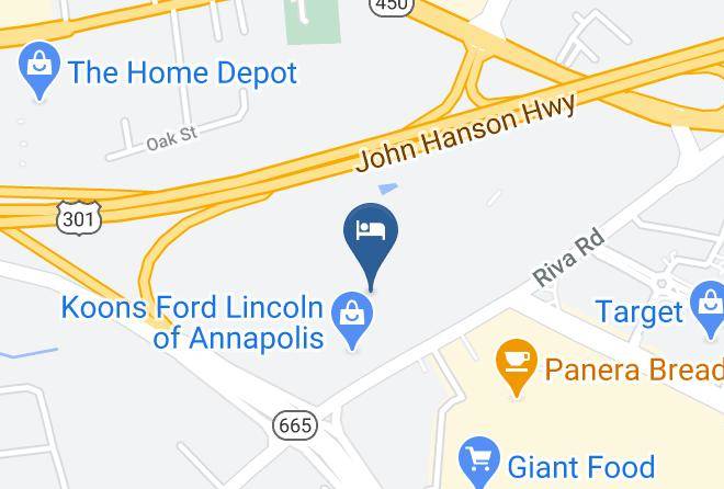 Anne Arundel - Red Roof Inn Annapolis Maps