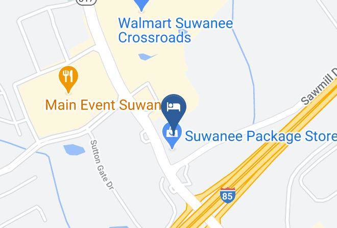 Gwinnett - Red Roof Inn Atlanta Suwanee Mall Of Georgia Maps