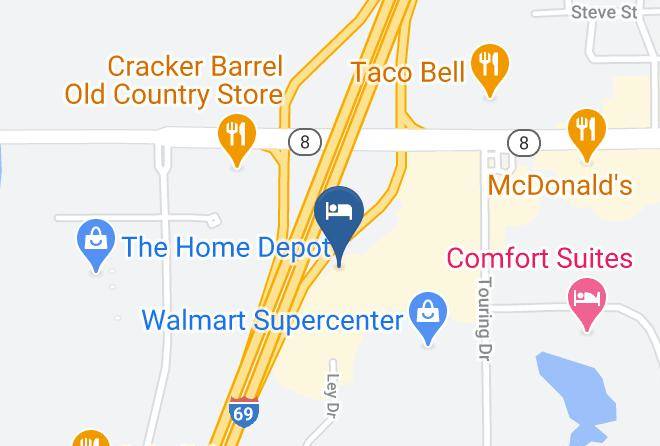 De Kalb - Red Roof Inn Auburn Maps