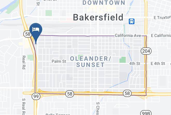 Kern - Red Roof Inn Bakersfield Maps