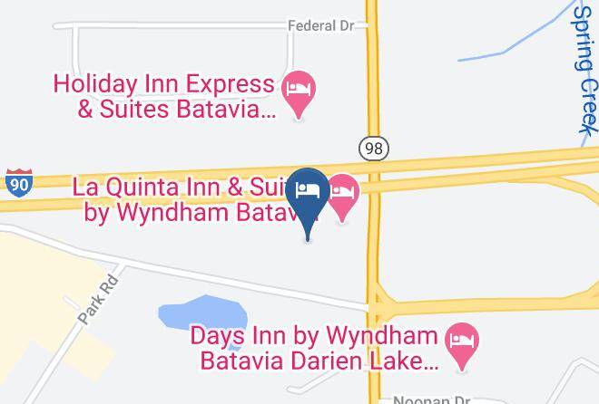 Genesee - Red Roof Inn Batavia Maps