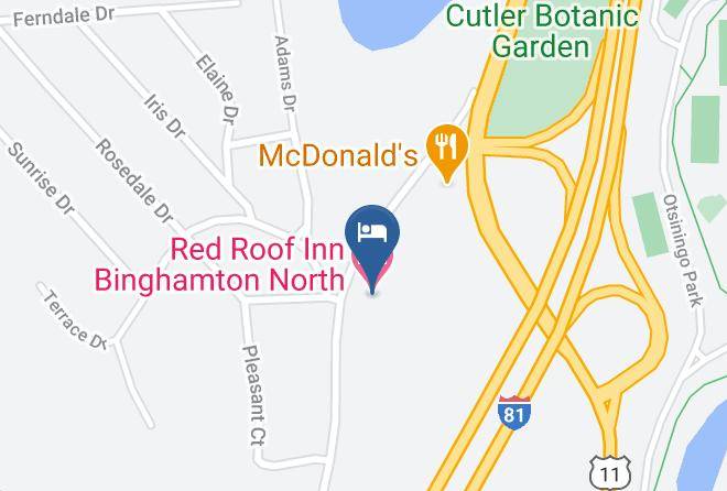 Broome - Red Roof Inn Binghamton North Maps